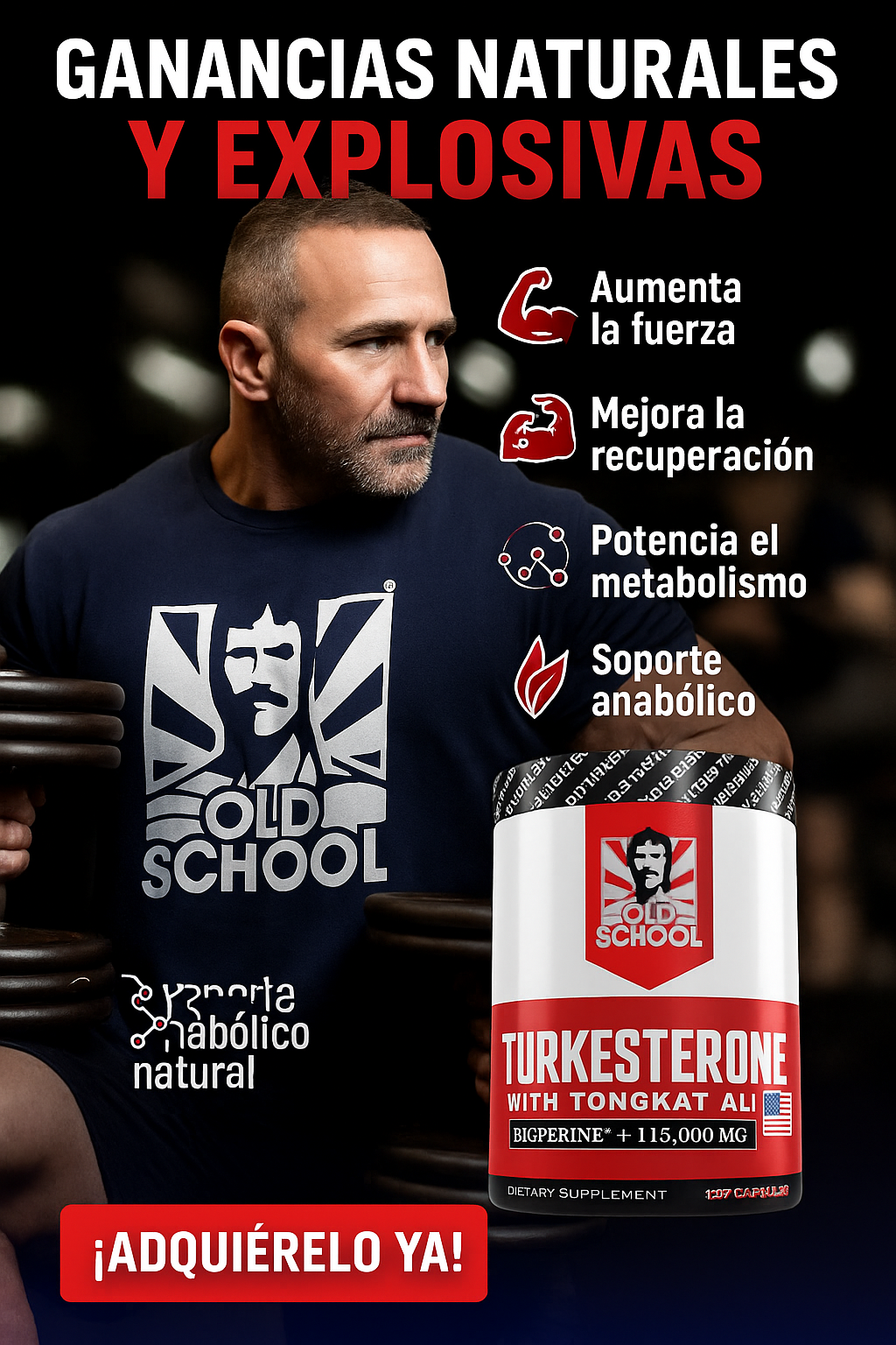 TURKESTERONE PRO OLD SCHOOL ORIGINAL